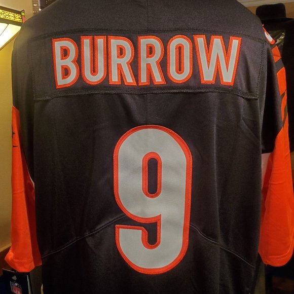 joe burrow bengals jersey stitched